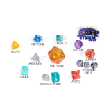 solar system dice