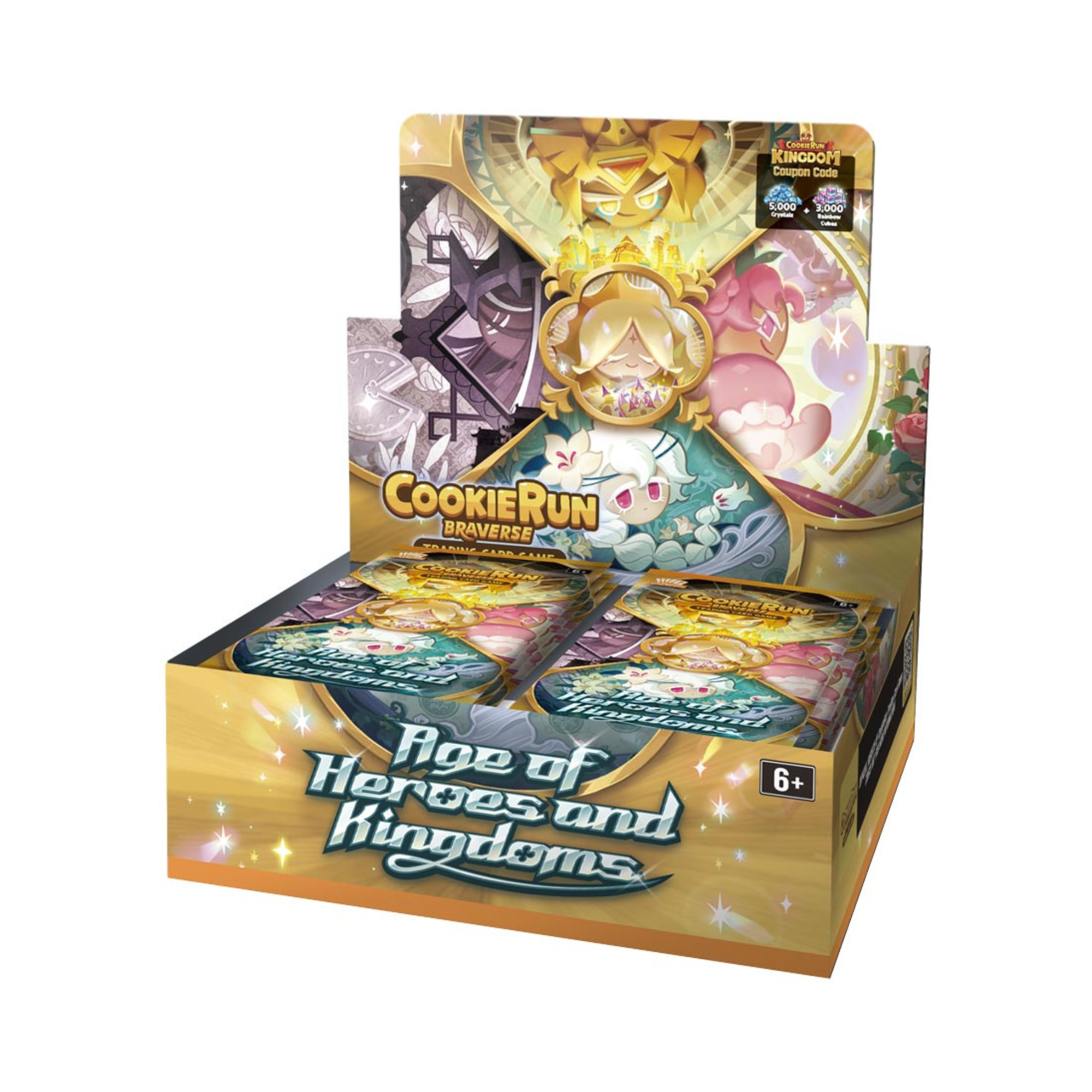 CookieRun Braverse TCG: Age of Heroes and Kingdoms Booster Box CookieRun Braverse TCG: Age of Heroes and Kingdoms Booster Box